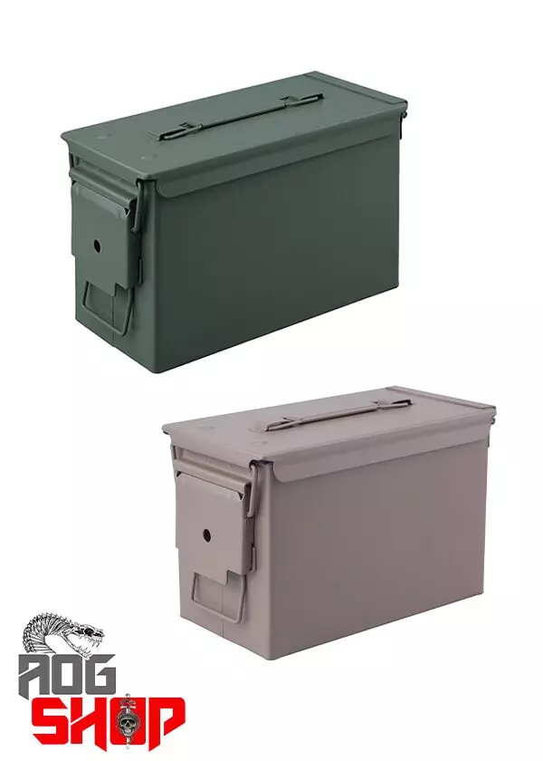 Metal Ammo box - .50CAL - (33X18X23cm) - [FOT]