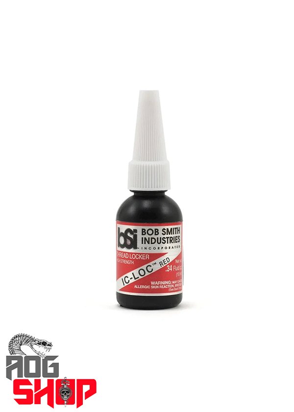 IC-LOC Red ThreadLocker - High Strength - [BSI] - AOGShop