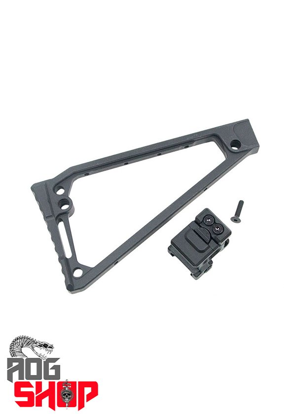 “Triangle” Folding Stock - CNC Aluminium - [MAPLE LEAF]